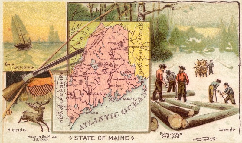 Maine, USA von American School