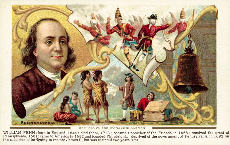 William Penn, Pennsylvania von American School