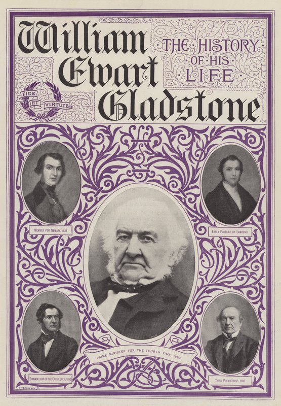 Das Leben von Gladstone von English School