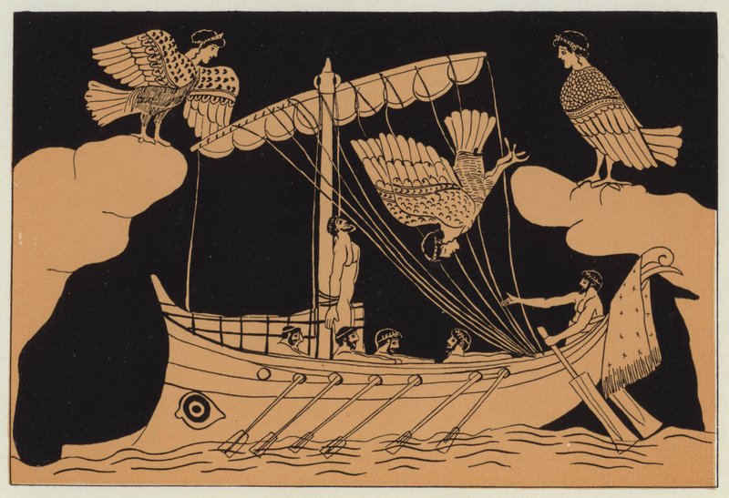 Odysseus und die Sirenen von English School