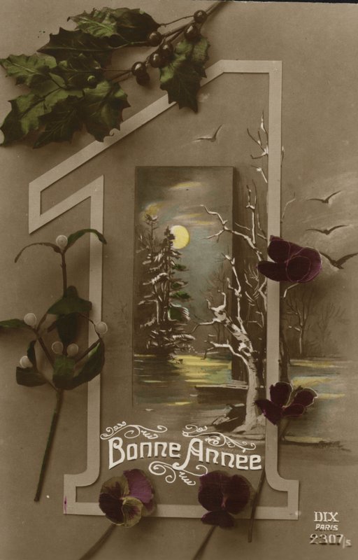 Neujahrskarte von French Photographer