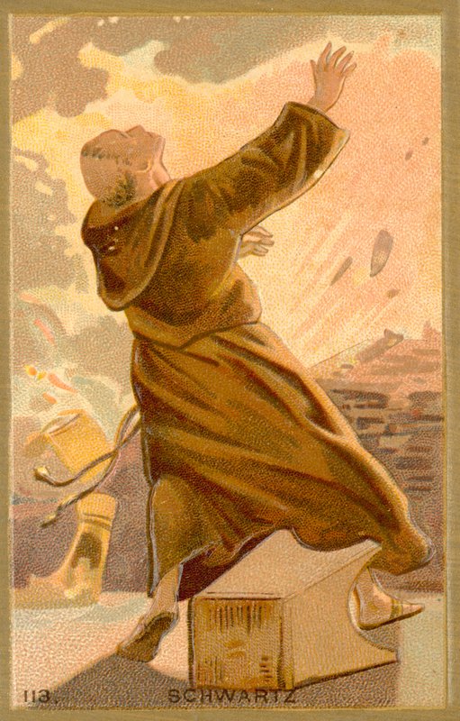 Berthold Schwartz, legendärer Mönch und Alchemist von French School