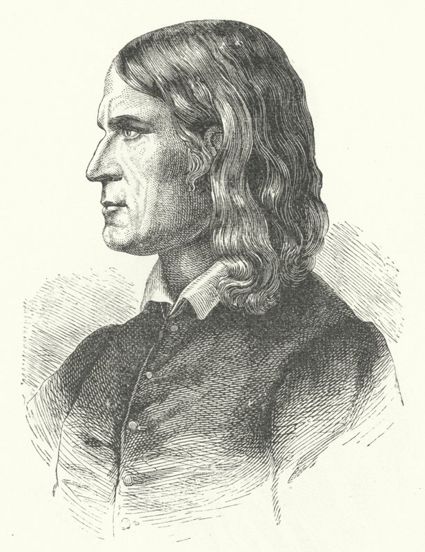 Friedrich Rückert, deutscher Dichter, Übersetzer und Professor für orientalische Sprachen von German School