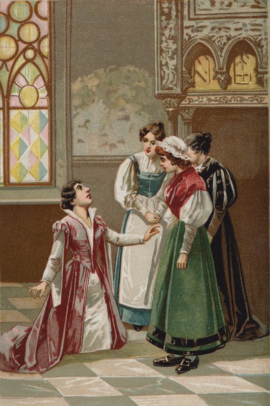 Episode im Leben des Heiligen Vinzenz von Paul von Spanish School