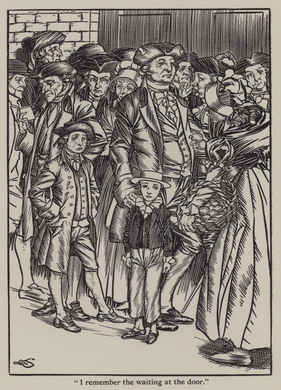 Illustration für The Essays of Elia von Charles Lamb von A. Garth Jones