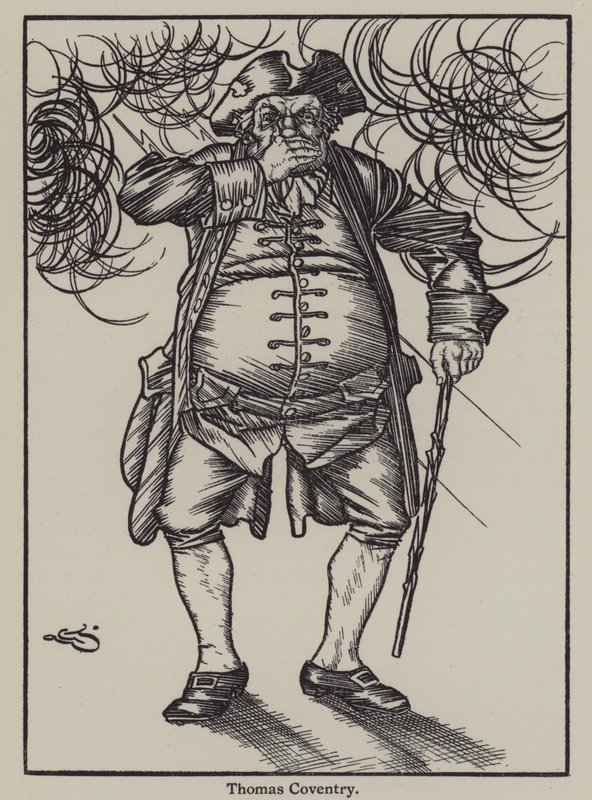 Illustration für The Essays of Elia von Charles Lamb (Lithografie) von A. Garth Jones