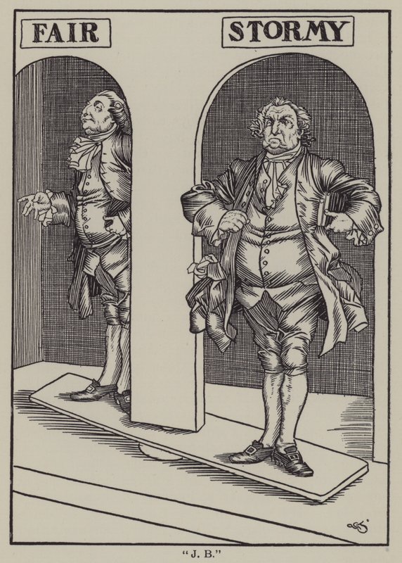 Illustration für The Essays of Elia von Charles Lamb von A. Garth Jones
