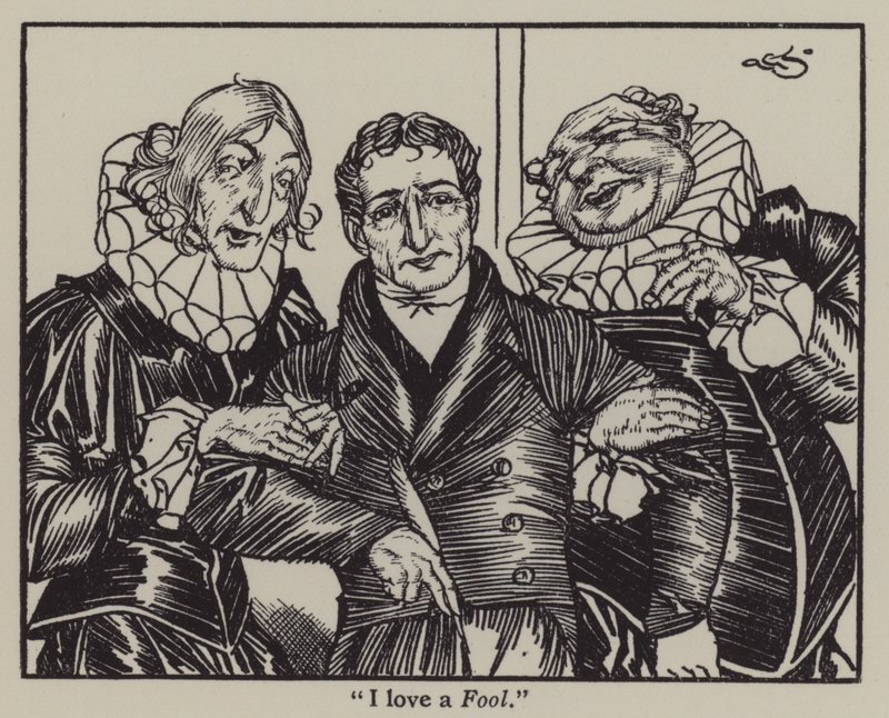 Illustration für The Essays of Elia von Charles Lamb von A. Garth Jones