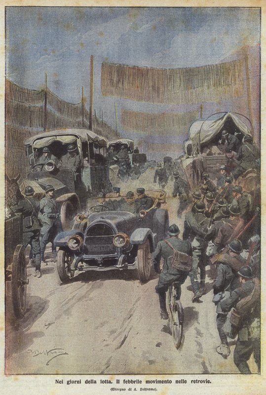 In den Tagen des Kampfes von Achille Beltrame
