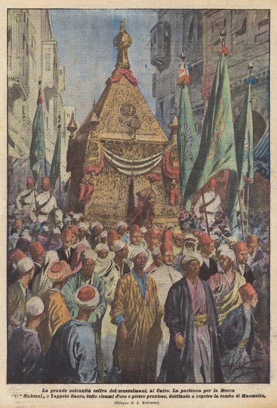 Das große Sommerfest der Muslime in Kairo von Achille Beltrame