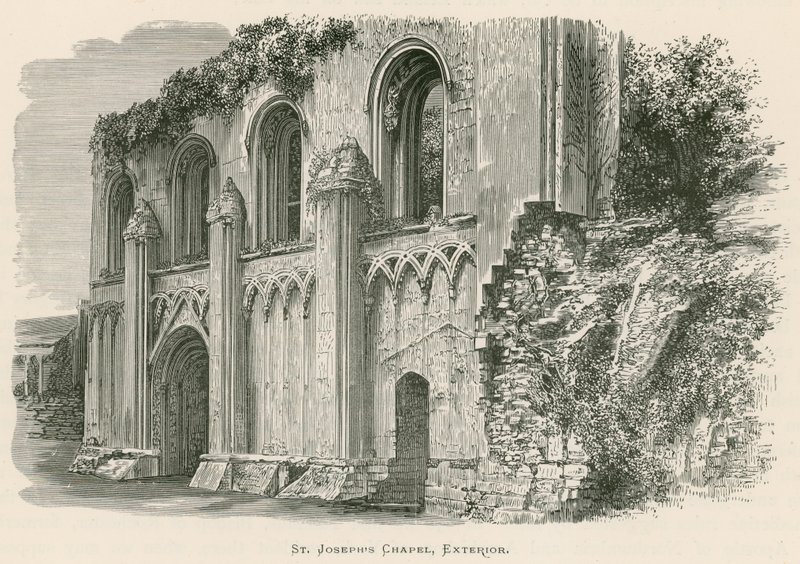 Glastonbury Abbey, St. Joseph