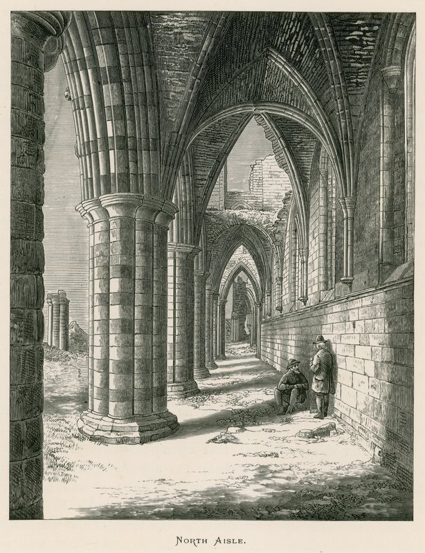 Whitby Abbey, Nordschiff von Alexander Francis Lydon