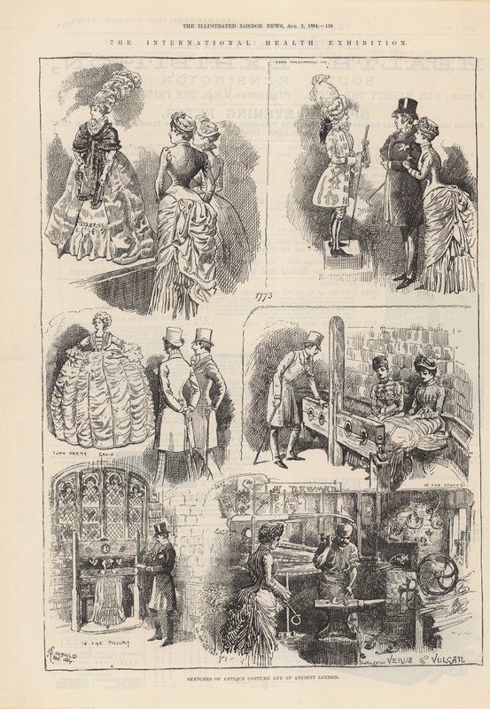 Skizzen antiker Kostüme und des alten Londons von Alfred Chantrey Corbould