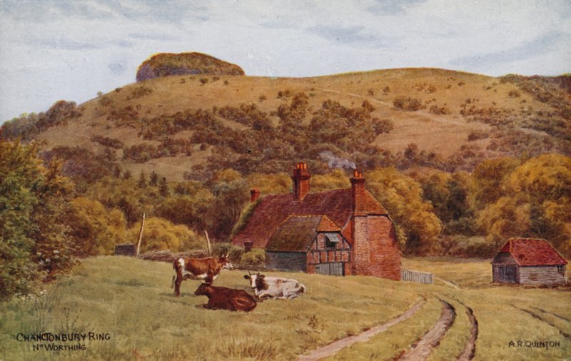 Chanctonbury Ring, Worthing von Alfred Robert Quinton