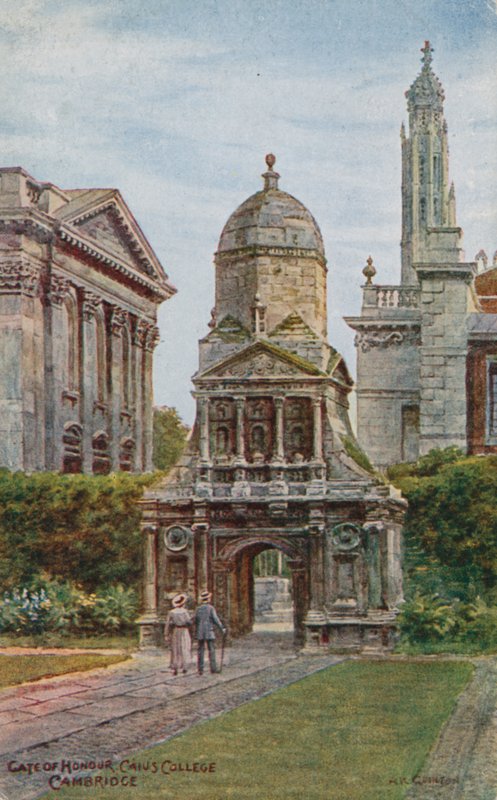 Gate of Honour, Caius College, Cambridge von Alfred Robert Quinton