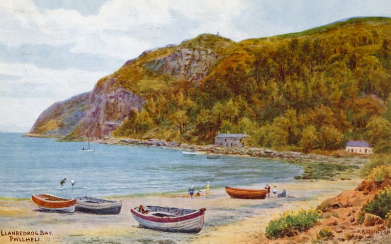 Llanbedrog Bay, Pwllheli von Alfred Robert Quinton