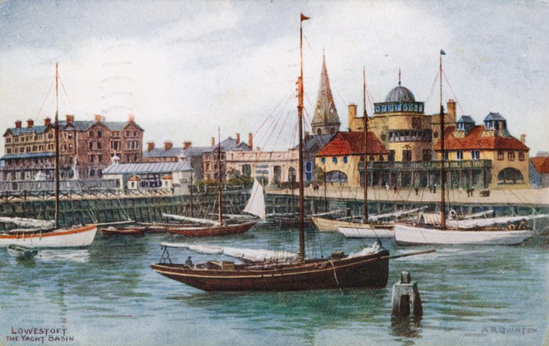 Lowestoft, Das Yachtbecken von Alfred Robert Quinton