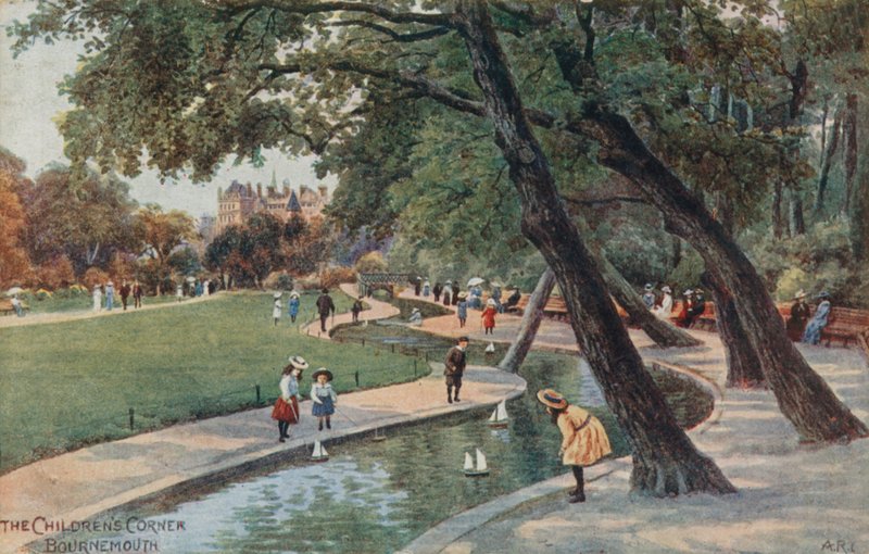 Die Kinderecke, Bournemouth von Alfred Robert Quinton
