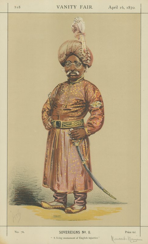 Der Nawab Nazim von Bengalen, Behar und Orissa von Alfred Thompson