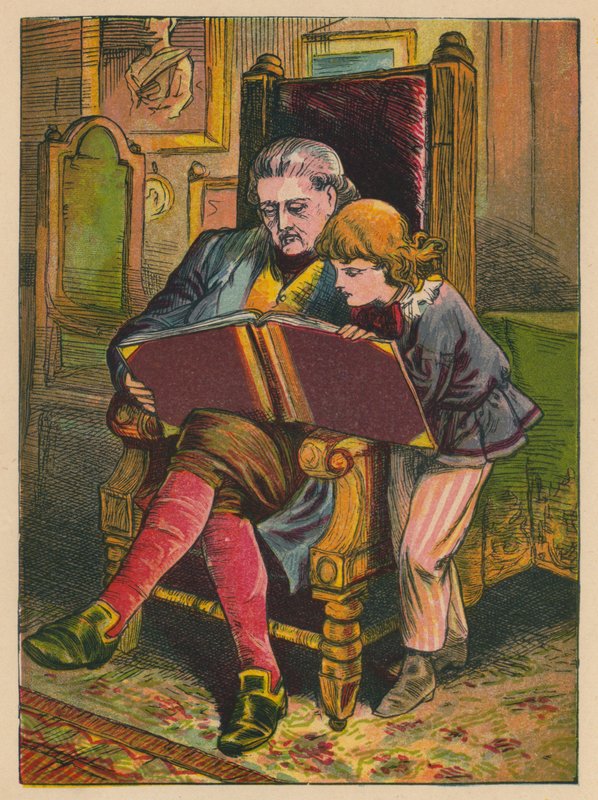 Hans Christian Andersen: Das alte Haus von Alfred Walter (after) Bayes