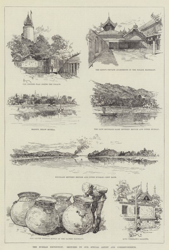 Die Burmah-Expedition von Amedee Forestier
