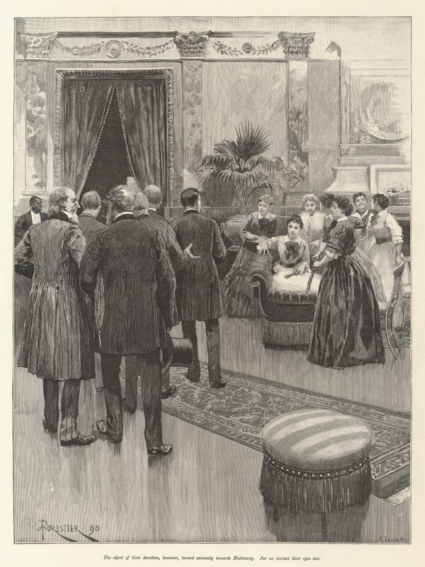 Ein Schützling des Goldenen Tores, von Bret Harte von Amedee Forestier