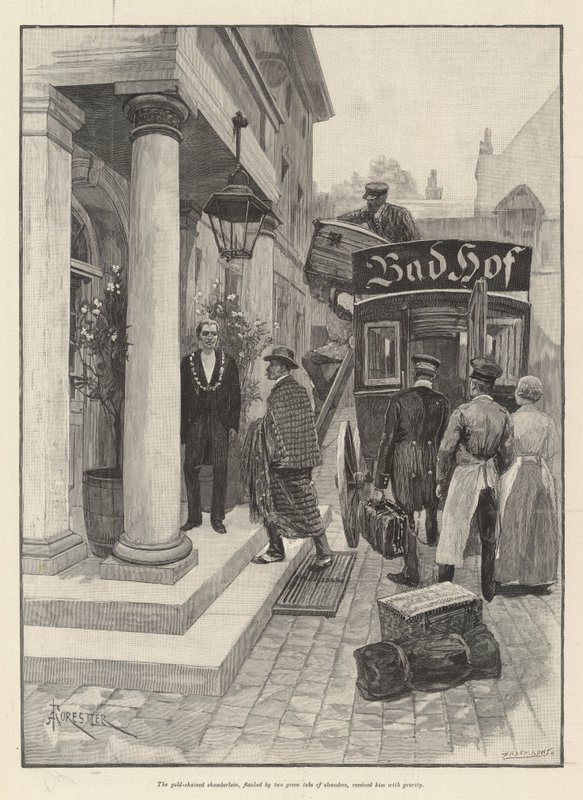 Ein Mündel des Goldenen Tores, von Bret Harte von Amedee Forestier