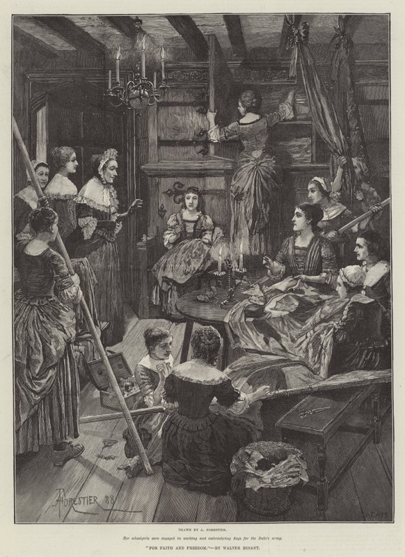 Für Glauben und Freiheit, von Walter Besant von Amedee Forestier