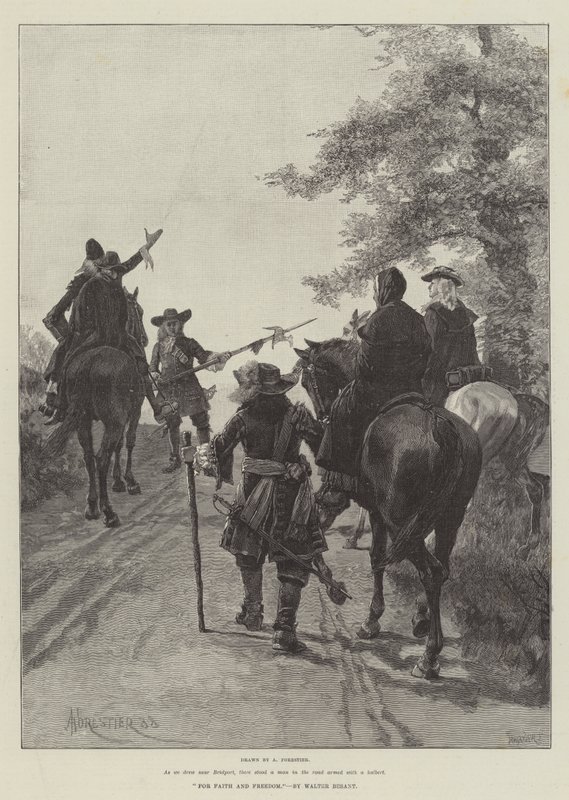 Für Glauben und Freiheit, von Walter Besant von Amedee Forestier