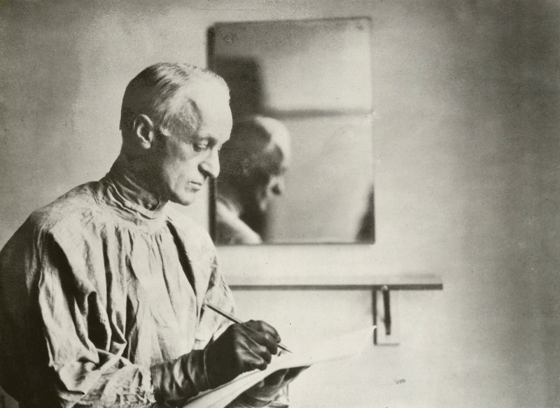 Harvey Cushing, Neurochirurg, Porträt von American Photographer (after)