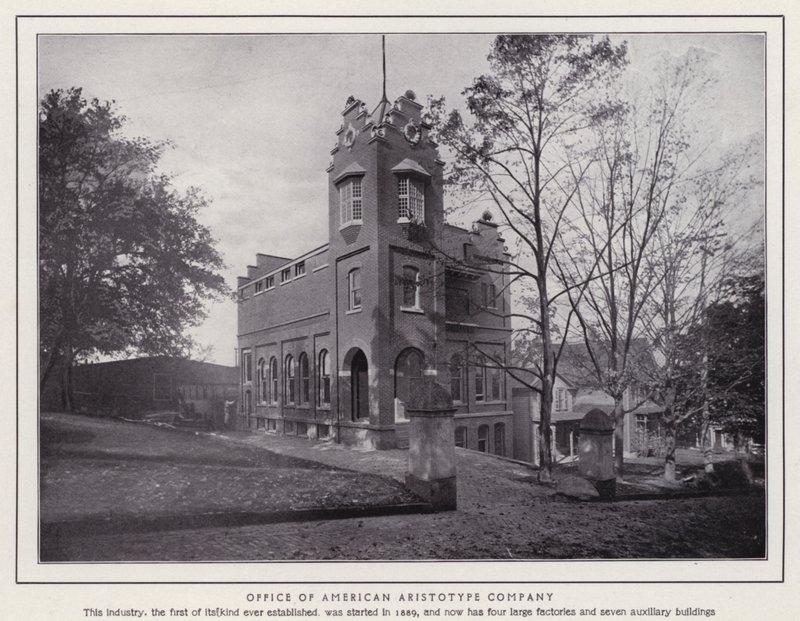 Jamestown, NY: Büro der American Aristotype Company von American Photographer (after)