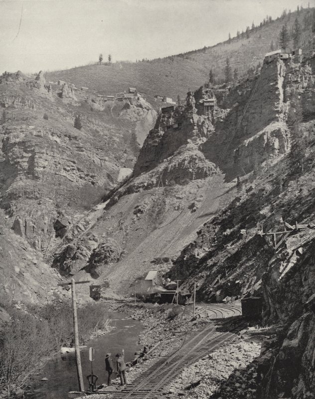 Minen im Eagle River Canyon, Colorado von American Photographer (after)