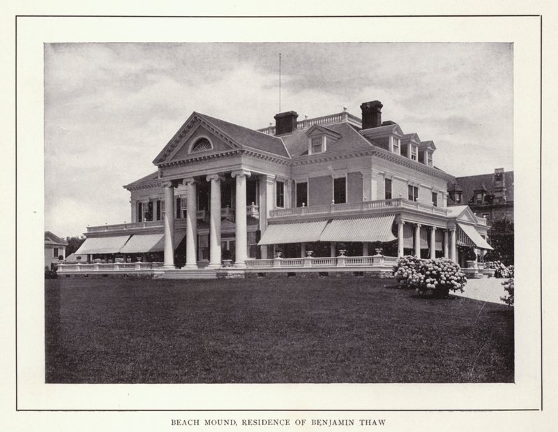 Newport, Rhode Island: Beach Mound, Residenz von Benjamin Thaw von American Photographer (after)