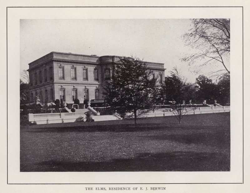 Newport, Rhode Island: The Elms, Residenz von E J Berwin (s/w Foto) von American Photographer (after)
