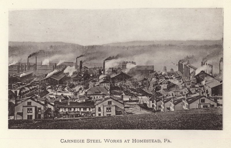 Pittsburgh: Carnegie Stahlwerke in Homestead, Pennsylvania von American Photographer (after)