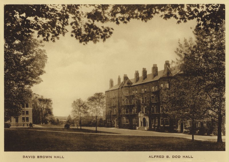 Princeton University: David Brown Hall; Alfred B Dod Hall von American Photographer (after)