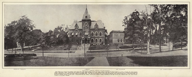 Springfield, Massachusetts: Die Stadtbibliothek von American Photographer (after)