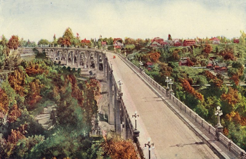 Arroyo Seco Brücke, Pasadena von American Photographer