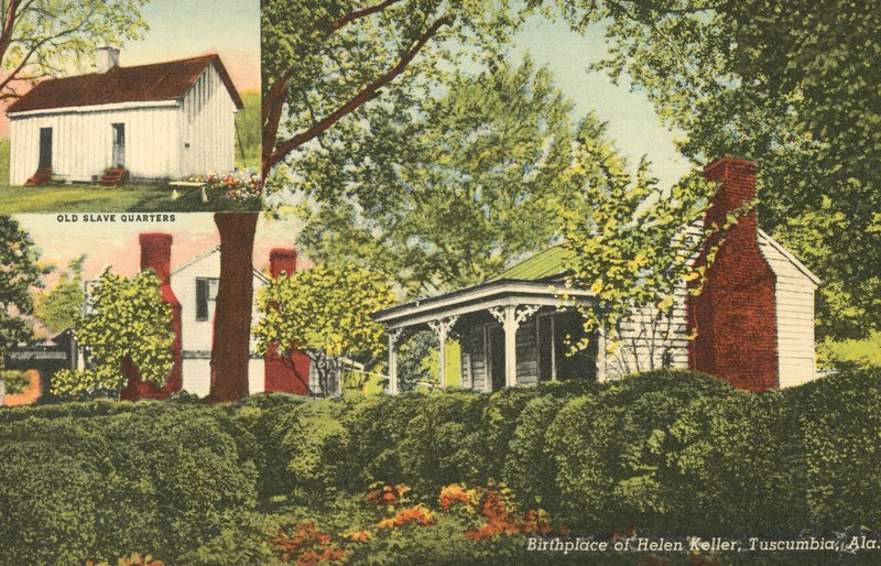 Geburtsort, Helen Keller, Tuscumbia, Ala, USA von American Photographer