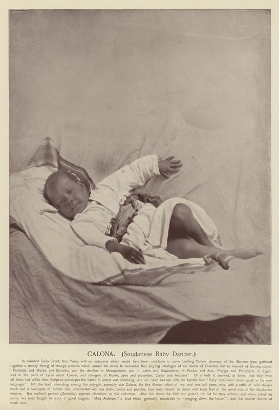 Calona, sudanesische Babytänzerin von American Photographer