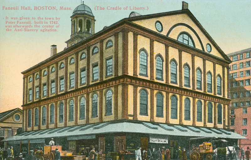 Faneuil Hall, Boston, Massachusetts, USA von American Photographer
