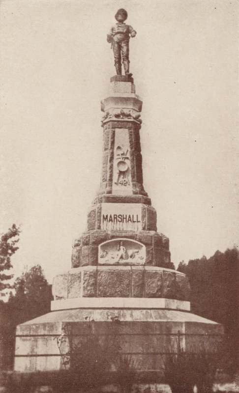 Das Denkmal für den Entdecker des Goldes in Coloma, Kalifornien von American Photographer