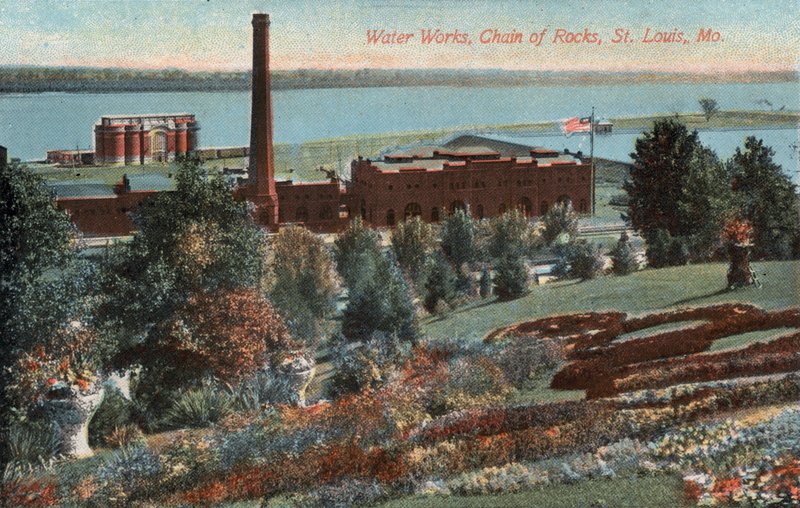 Wasserwerke, Chain of Rocks, St. Louis, Mo von American Photographer