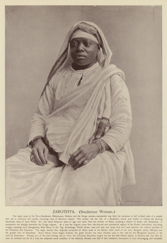 Zaroteffa, Sudanische Frau von American Photographer