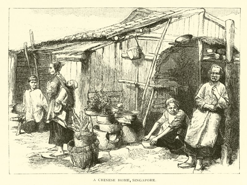 Ein chinesisches Zuhause, Singapur von American School