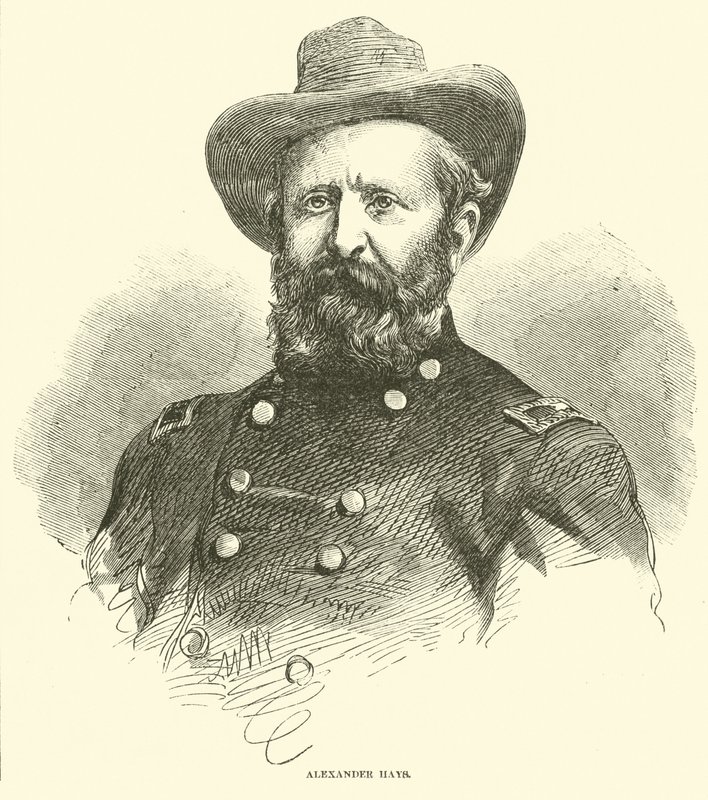 Alexander Hays, Mai 1864 von American School