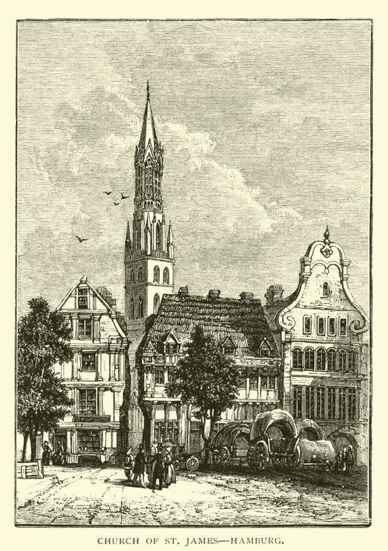 Kirche St. Jacobi, Hamburg von American School