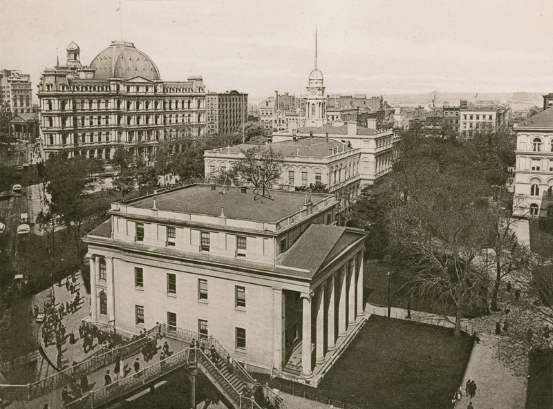 City Hall Park, N.Y von American School