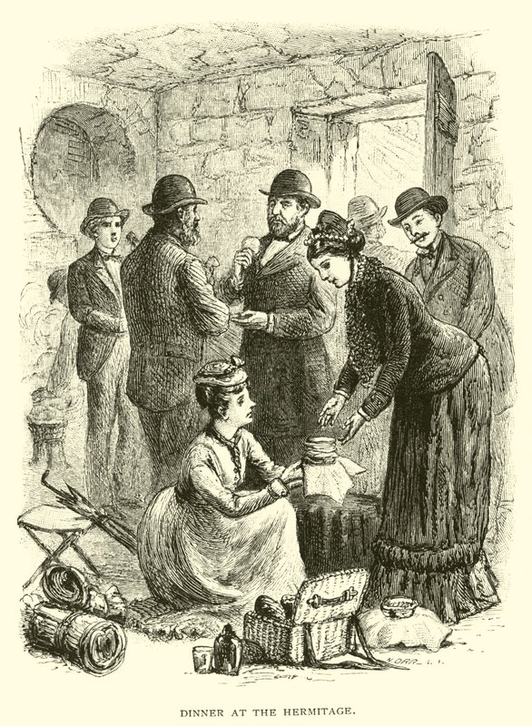 Abendessen in der Eremitage von American School
