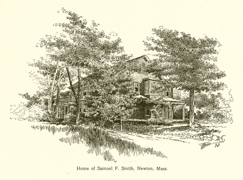 Heim von Samuel F. Smith, Newton, Mass von American School